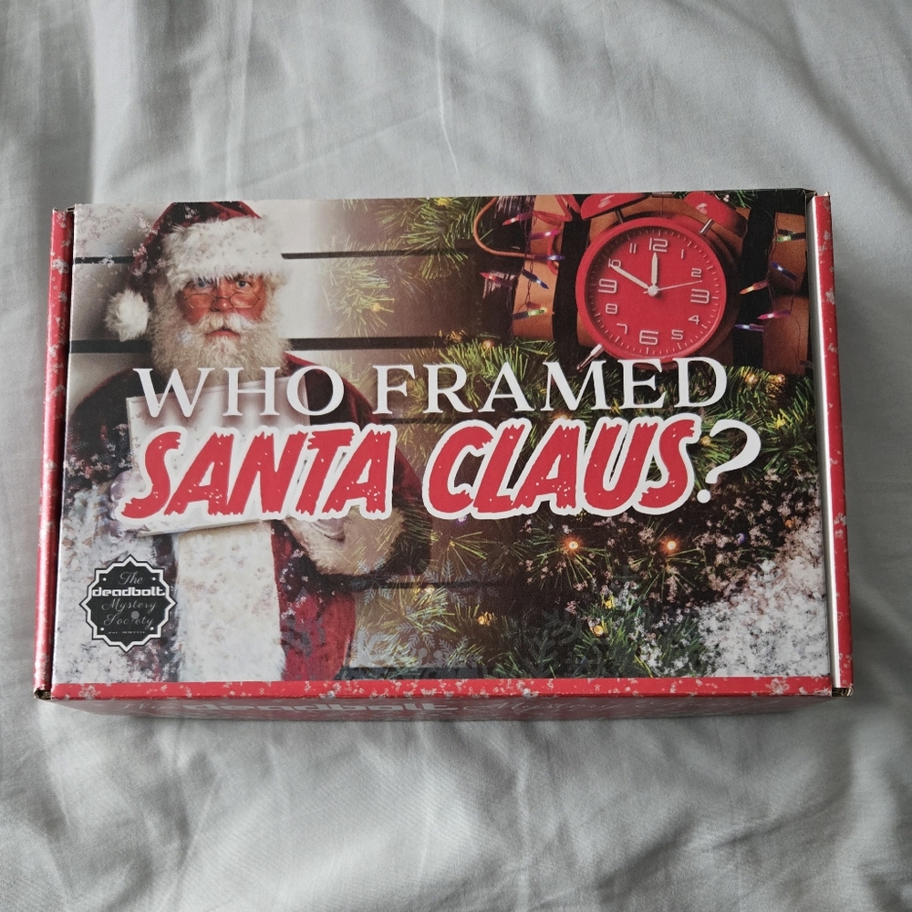 Deadbolt Mystery Society Who Framed Santa Clause